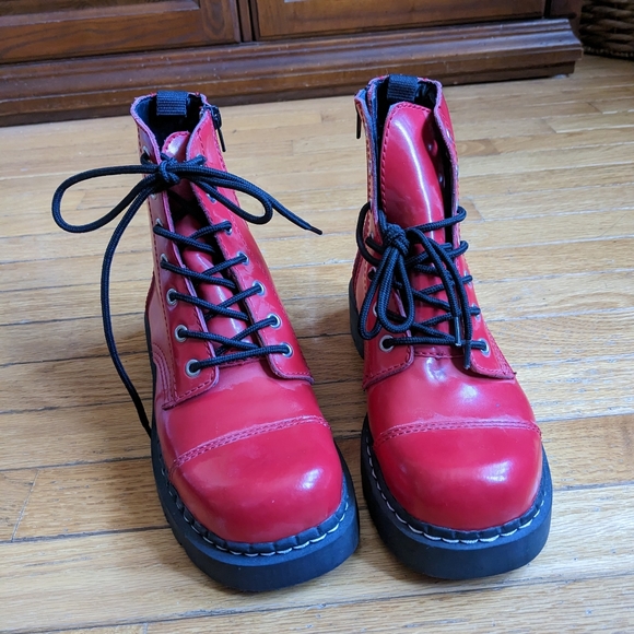 Anarchic by Tuk combat boots - Picture 3 of 3